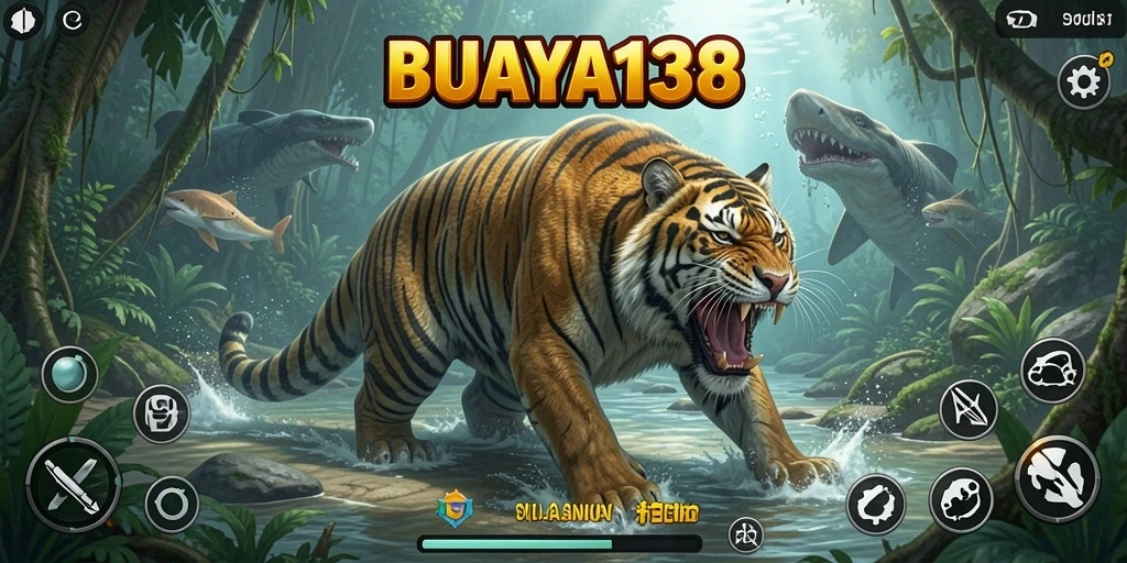 Tampilan gameplay menarik dari BUAYA138 dalam dunia simulasi.