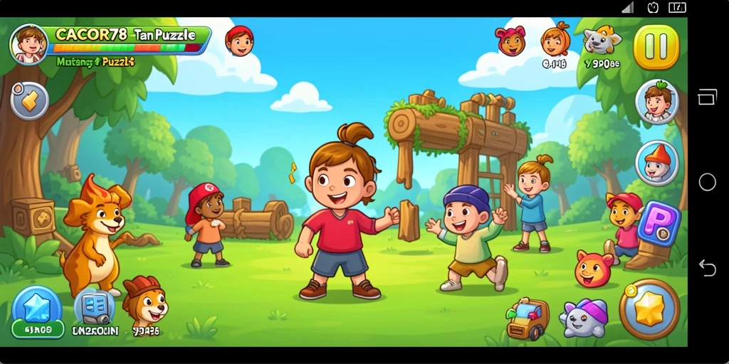 Screenshot gameplay CACOR78 dengan tantangan puzzle yang menarik.