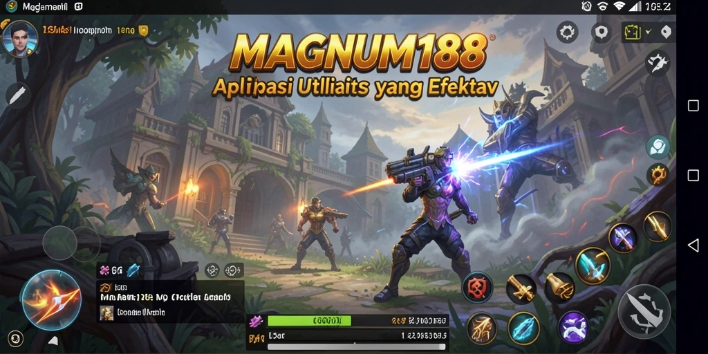 Screenshot tampilan antarmuka utama MAGNUM188 yang user-friendly.