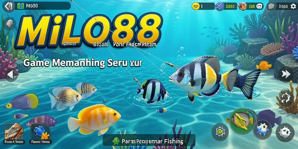 Tangkapan ikan yang menakjubkan dalam gameplay miliaran.