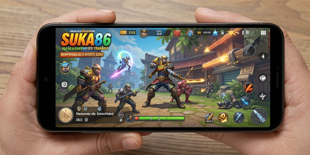 Screenshot utama menunjukkan antarmuka penggunaan SUKA86 yang intuitif.