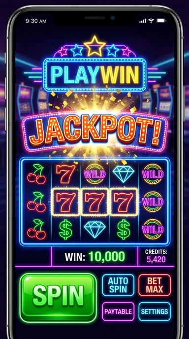 Proses unduh yang cepat dan mudah di aplikasi playwin.